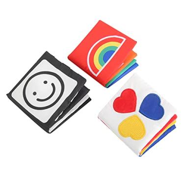 Imagem de Livros educativos, livro de pano ecológico atraente com cores vivas para o desenvolvimento infantil