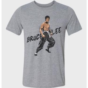 Imagem de Camiseta Camisa Bruce Lee Dragão Filme Luta Nerd Geek Anime