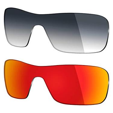 Imagem de 2 pares de lentes polarizadas de substituição da Mryok para óculos de sol Oakley Turbine Rotor – Opções