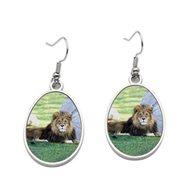 Imagem de Brinco de leão - Brincos com pingente de leão para meninas - Presente de festa de aniversário dos namorados