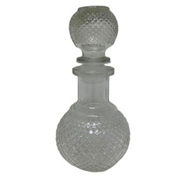 Imagem de Garrafa pequena de vidro trabalhado para Licor