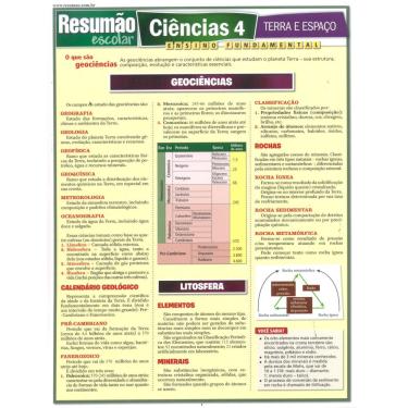 Imagem de Livro - Resumão Escolar - Ciências 4: Terra e Espaço: Ensino Fundamental - Sérgio Noriaki Sato e Dr. Mario Lincoln Etcbehere