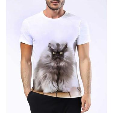 Imagem de Camisa Camiseta Gato Raça Himalaio Persa Felino Pet Hd 7 - Estilo Krak