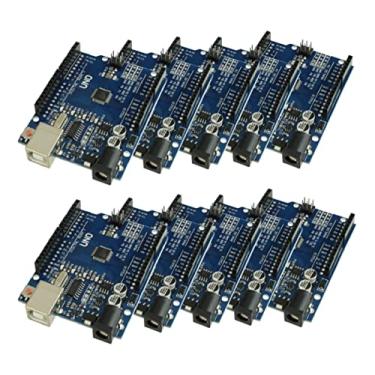Imagem de Placa Uno SMD com Cabo USB (Compativel com Arduino) - 10 Peças