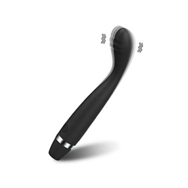 Imagem de Vibrador Estimulador de Ponto G Feminino Clitóris Com Vibrações em Formato de Dedo Mamilo Brinquedo Sexual 10 Frequências Zatla (Preto)