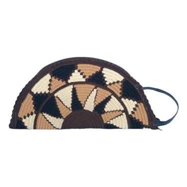 Imagem de Carteira/estojo/clutch/necessaire Wayuu (semicírculo/méia lua) - Artesanato Colombiano - WWS01098