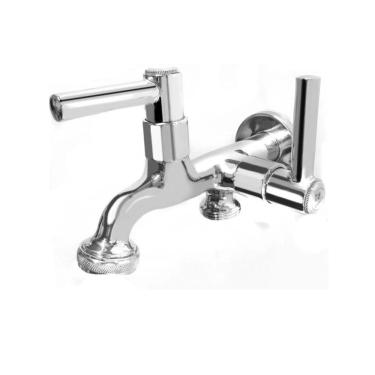 Imagem de Torneira Tanque-Máquina Saída Dupla C34 1/4 De Volta