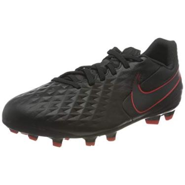 Imagem de Nike Kids Jr Legend 8 Academy Soccer (Toddler/Little Kid/Big Kid) Black/Dark Smoke Grey/Chile Red 4.5 Big Kid M