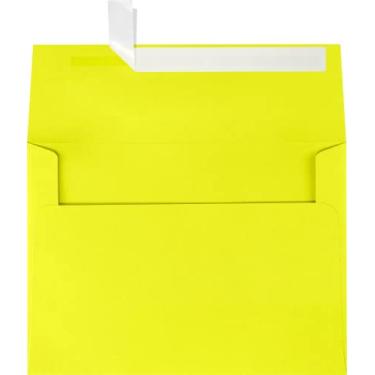 Imagem de Envelopes de convite A7 (14 x 19 cm) - Cores LUX, Citrus, 250 Qty.