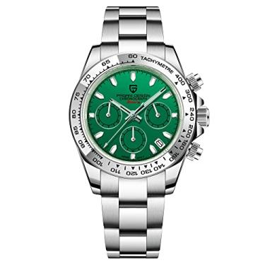 Imagem de HaiQin Relógio Pagani Design Clássico Masculino Multifuncional Cronógrafo Completo Aço Inoxidável Japonês VK63 Testador de Movimento de Quartzo 100 m À Prova D'Água Luxo Business Watch,