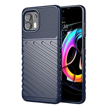 Imagem de YUNCHAO Caixa de telefone à prova de choque TPU Protetor Soft Case para Motorola Moto Edge 20 Lite/Edge 20 Fusion capa para celular