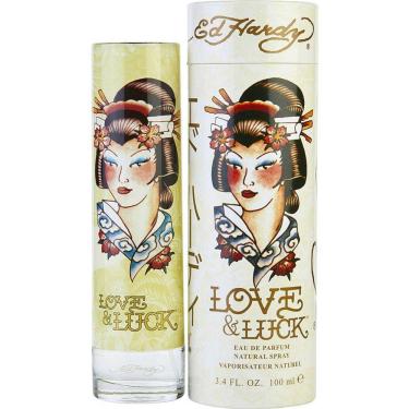 Imagem de Perfume Feminino Ed Hardy Love & Luck Christian Audigier Eau De Parfum 100 Ml