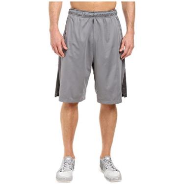 Imagem de Short masculino Nike Hyperspeed de tricô cinza frio/antracite/preto pequeno