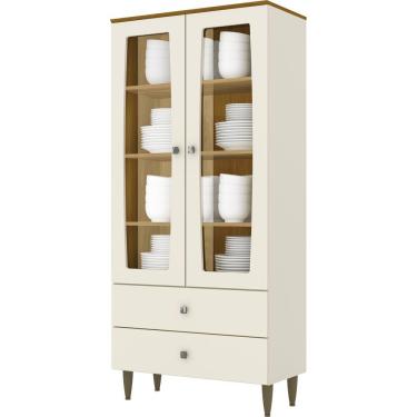 Imagem de Cristaleira Long 02 Portas para Cozinha/ Sala de Jantar 