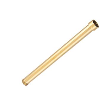 Imagem de 1pcs Tubo de extensão preto de 40CM para torneira de chuveiro extra estender tubo ouro branco cor universal interface estender tubos, ouro, 30cm