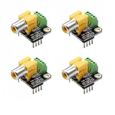 Imagem de Treedix Placa de breakout RCA fêmea RCA áudio estéreo breakout