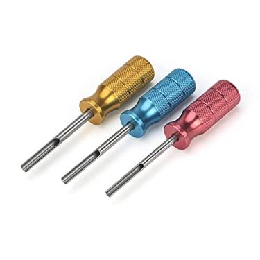 Imagem de Ferramentas de remoção de contato Deutsch, série DT & DTM, kit de ferramentas de extração de terminais para contatos sólidos Deutsch, calibre 14 a 24, 3 peças