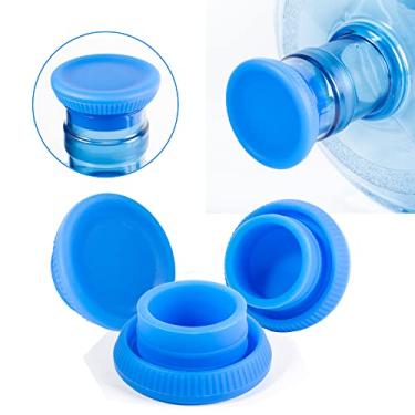 Imagem de Jell-Cell Tampa de silicone para jarra de água de 14 litros - Tampa de substituição sem vazamento e derramamento, pacote com 3
