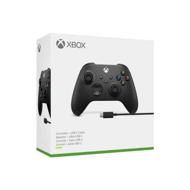 Imagem de Controle Xbox S/ Fio + Cabo Usb-C - Xbox Series X/S One E Pc