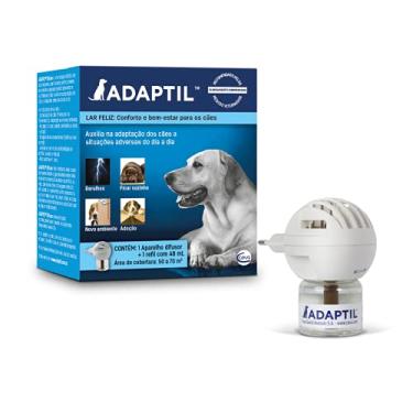Imagem de ADAPTIL Difusor + Refil - ajuda os cães em situações desafiantes como medo de ficar sozinho, fogos de artifício e adaptação a nova casa - Refil de 48ml