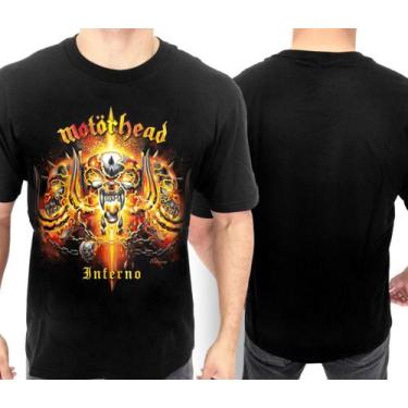 Imagem de Camiseta Motorhead Of0087 Consulado Do Rock Oficial Banda