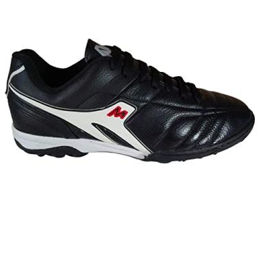 Imagem de Chuteira Society E Campo Original Couro Mathaus Sola 160 Cor:Preta;Tamanho:44