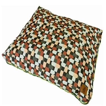 Imagem de Cama Para Cachorros Grandes Abstrato Marrom Cama Tamanho G