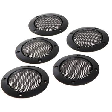 Imagem de Kesoto Pacote com 5 unidades de 5 cm para alto-falante de áudio de carro, grade protetora universal