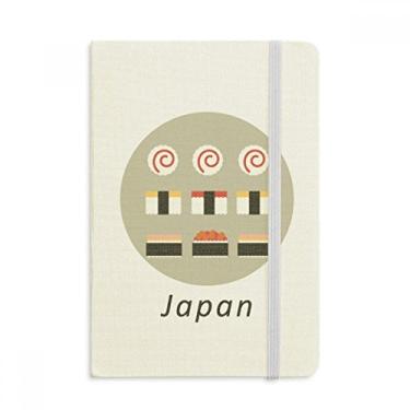Imagem de Caderno de sushi tradicional japonês, com capa dura e tecido oficial