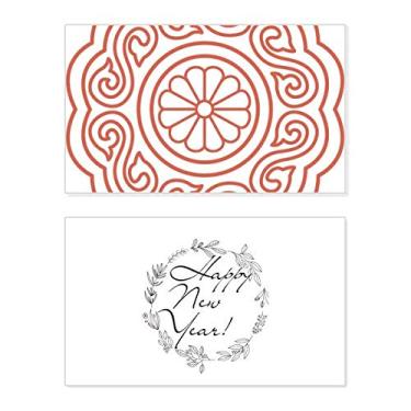 Imagem de China Chinesa Tradicional Padrão Cultura Ano Novo Festival Cartão Bless Mensagem Presente