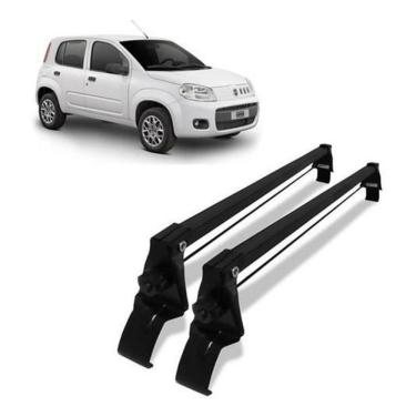 Imagem de Rack Teto Vhip Novo Uno Vivace 4 Portas 2011 A 2017 Bagageir