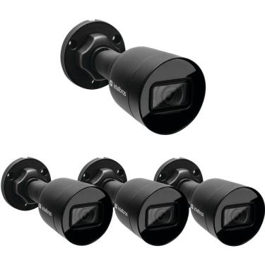 Imagem de Kit 4 Câmeras IP 2 Megapixels 3.6mm 30m PoE VIP 1230 B BLACK G4 Intelbras