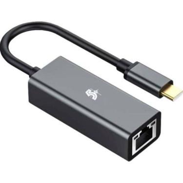 Imagem de Cabo Adaptador Conversor USB C para LAN RJ45 ATC-06 5+