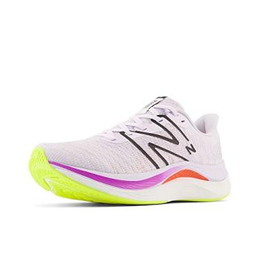 Imagem de New Balance Tênis de corrida feminino FuelCell Propel V4, Cinza Libra/Quartzo, 40
