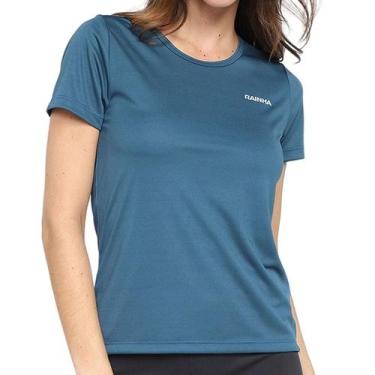 Imagem de Camiseta Feminina Rainha Mc Classic New Azul - 4423