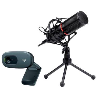 Imagem de Webcam Logitech C270 HD 720p, Microfone Embutido, USB 2.0