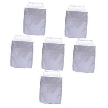 Imagem de Hemobllo Capa À Prova D'Água Para Máquina De Lavar 6 Peças Capa Preta Para Máquina De Lavar Capa De Pano Para Máquina De Lavar Capa De Proteção Para Máquina De Lavar Tampa Superior