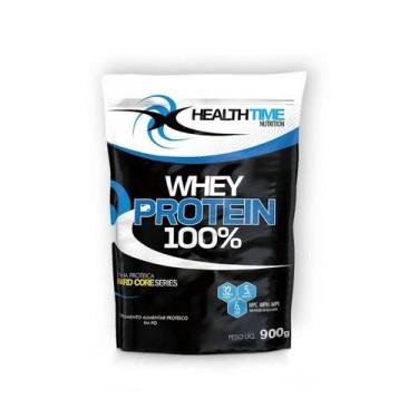 Imagem de Whey Protein 100% Refil (900G) - Sabor: Cappuccino - Health Time Nutri