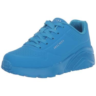 Imagem de Skechers Tênis infantil unissex Uno Lite-in My Zone, Azul, 1.5 Little Kid