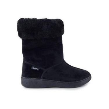 Imagem de Pantufa Bota Specht Feminina Plush Preto - 507-Feminino