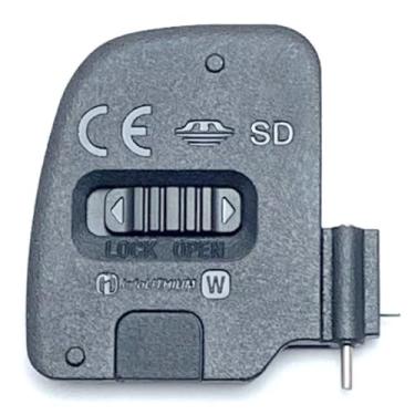 Imagem de Dromirow Tampa da tampa da câmara da porta da bateria apenas para Sony A6000 ILCE-6000 A6100 A6300 Parte da câmera