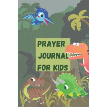 Imagem de Diário de oração para crianças: devocional infantil, baseado na fé, estudo bíblico, presentes para meninos/meninas, ideia de igreja, igreja infantil, tema de dinossauro: Diário, devocional