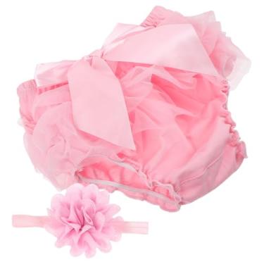 Imagem de 1 conjunto de cabelo infantil flor conjunto vestido para meninas infantis meninas roupas meninas roupas para meninas roupas tutu para meninas crianças terno bebê recém-nascido roupas infantis/1129
