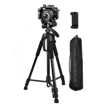 Imagem de Tripé Camera Canon Nikon Celular + Bolsa Suporte Celular