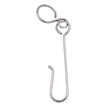 Imagem de Clipe de cilindro de gás de aço inoxidável 15 x 4 cm - Gancho de cinto de solda de ferrugem para tanque de propano MAPP - Acessórios para encanador de soldador