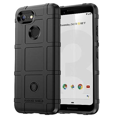 Imagem de Capas para Google Pixel 3a XL.Caso básico,Botão de pressão flexível / 360 ° Proteção completa,Escudo Rugged