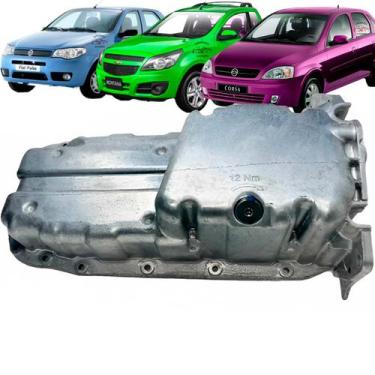 Imagem de Tampa Carter Óleo Motor Fiat Palio Stilo Punto Doblo Prisma Onix Cobal