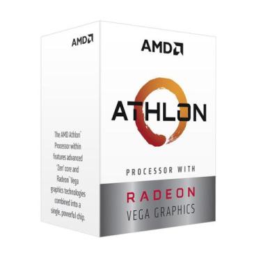 Imagem de Processador AMD Athlon 3000G AM4 3.5Ghz 4MB Cache - YD3000C6FHBOX