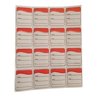 Imagem de 1000 Etiquetas Tags Para Pecificação de Roupas 30mm x 38mm - S W Varie