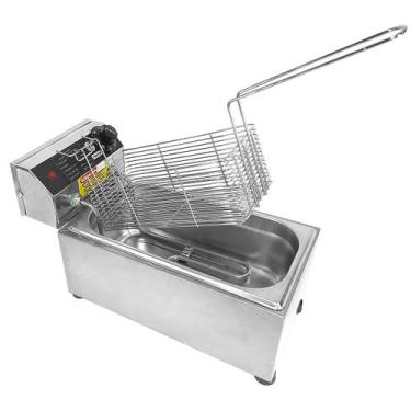 Imagem de Fritadeira Industrial Elétrica Master 3 L  Aço Inox - Ipe Cozinhas